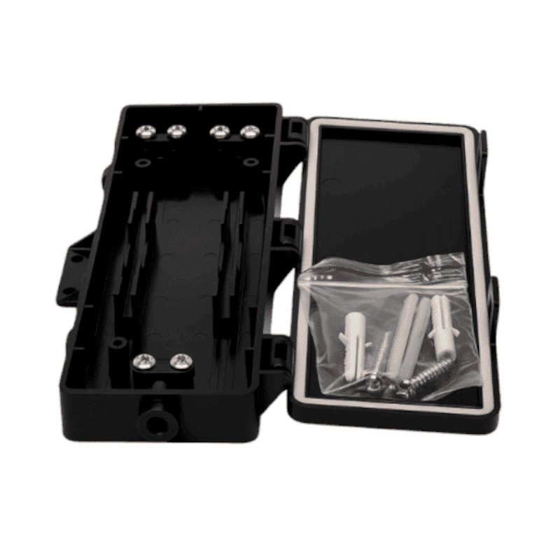 AI-MINI-MAN2H Mini Caja de Empalme para Fibra Óptica de 2 Núcleos IP65 - Imagen 1