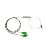 Splitter Óptico AITEC 1x4 SC/APC Monomodo para Redes FTTH