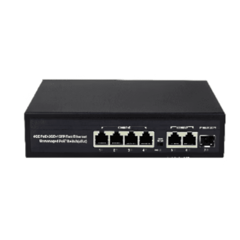 AI-04GP2G1S-BZ-EN Switch PoE 4 Puertos Gigabit con Uplink SFP - Imagen 1