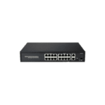 Switch PoE AITEC 16 Puertos Gigabit 330W con Uplink SFP